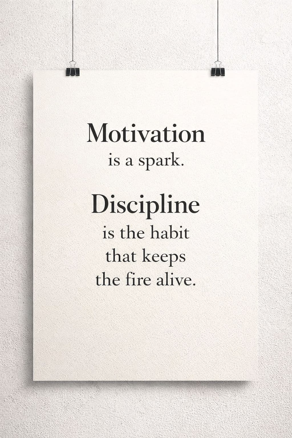 Motivation vs Discipline: Why Consistency Wins When Inspiration Fades