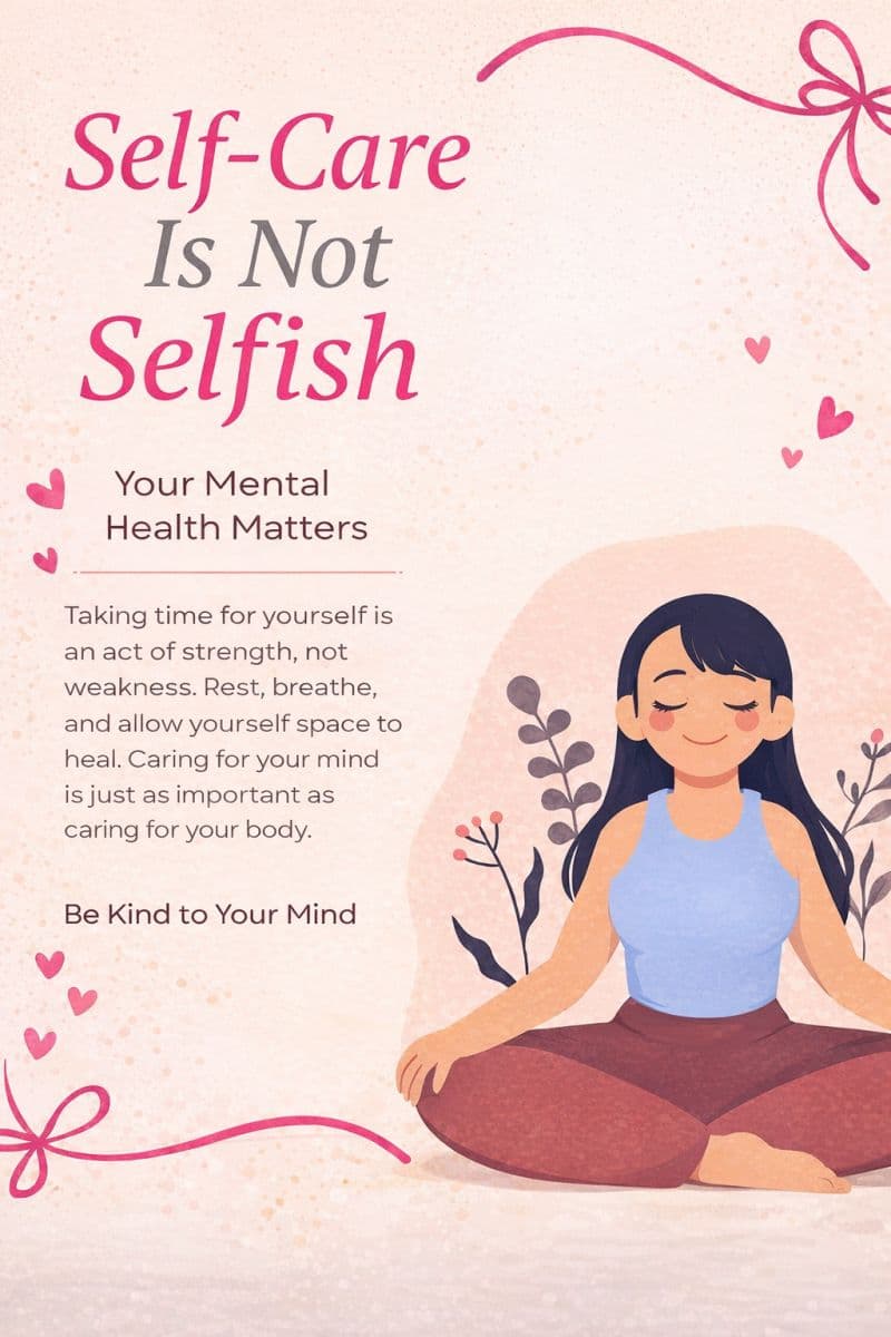 Self-Care Isn't a Luxury — It's Maintenance for Your Mind, Body, and Emotions