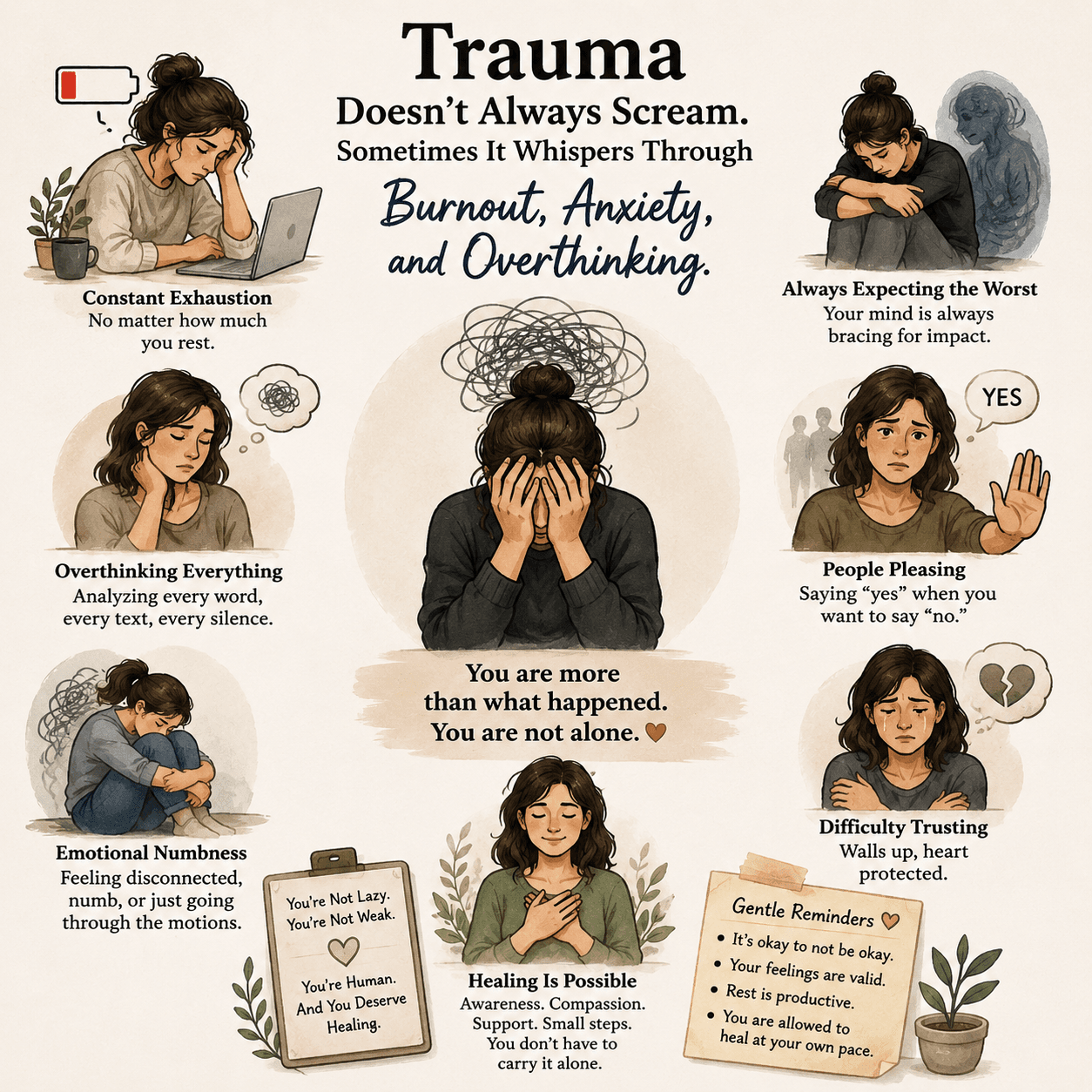 Trauma doesn’t Always Scream