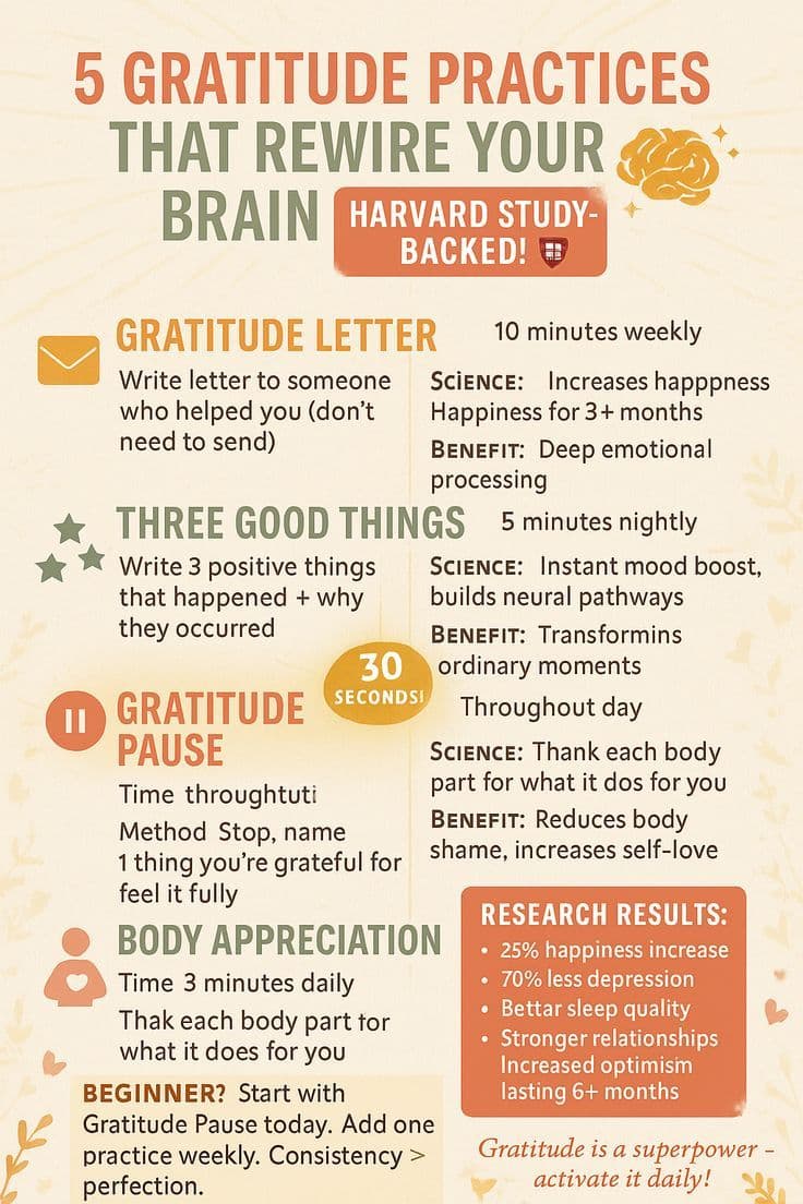 Gratitude as a Trainable Cognitive Process: The Neuroscience Behind Small Wins